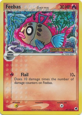 Feebas (49/101) (Delta Species) (Stamped) [EX: Dragon Frontiers] | The Time Vault CA