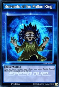 Servants of the Fallen King [SBSC-ENS04] Super Rare | The Time Vault CA