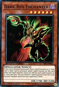 Dark Red Enchanter [SBSC-EN002] Super Rare | The Time Vault CA