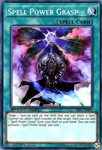 Spell Power Grasp [SBSC-EN004] Common | The Time Vault CA