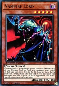 Vampire Lord [SBSC-EN007] Ultra Rare | The Time Vault CA