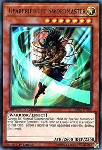 Gearfried the Swordmaster [SBSC-EN009] Ultra Rare | The Time Vault CA