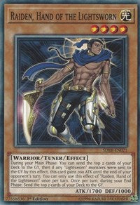Raiden, Hand of the Lightsworn [SDRR-EN021] Common | The Time Vault CA