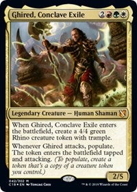 Ghired, Conclave Exile (Commander 2019) [Oversize Cards] | The Time Vault CA