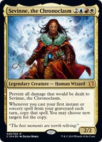 Sevinne, the Chronoclasm (Commander 2019) [Oversize Cards] | The Time Vault CA