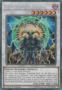 Archfiend's Call [FIGA-EN032] Secret Rare | The Time Vault CA