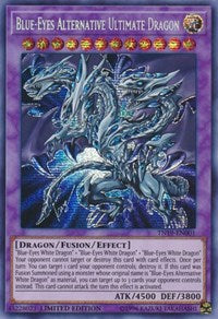 Blue-Eyes Alternative Ultimate Dragon [TN19-EN001] Prismatic Secret Rare | The Time Vault CA