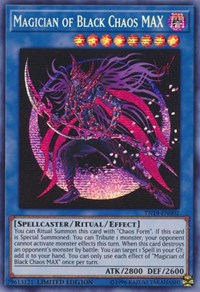 Magician of Black Chaos MAX [TN19-EN002] Prismatic Secret Rare | The Time Vault CA