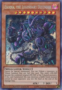 Exodia, the Legendary Defender [TN19-EN003] Prismatic Secret Rare | The Time Vault CA