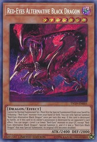 Red-Eyes Alternative Black Dragon [TN19-EN005] Prismatic Secret Rare | The Time Vault CA