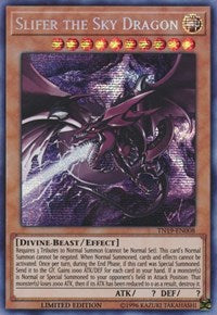 Slifer the Sky Dragon [TN19-EN008] Prismatic Secret Rare | The Time Vault CA