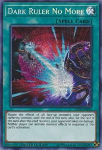 Dark Ruler No More [TN19-EN014] Prismatic Secret Rare | The Time Vault CA