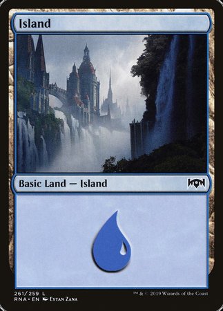 Island [Ravnica Allegiance] | The Time Vault CA
