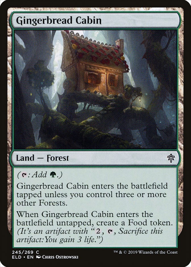 Gingerbread Cabin [Throne of Eldraine] | The Time Vault CA