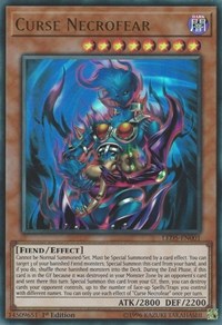 Curse Necrofear [LED5-EN001] Ultra Rare | The Time Vault CA