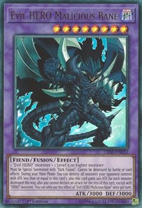 Evil HERO Malicious Bane [LED5-EN012] Ultra Rare | The Time Vault CA