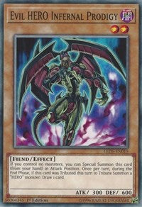 Evil HERO Infernal Prodigy [LED5-EN019] Common | The Time Vault CA