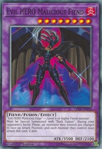 Evil HERO Malicious Fiend [LED5-EN020] Common | The Time Vault CA