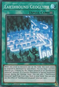 Earthbound Geoglyph [LED5-EN026] Super Rare | The Time Vault CA