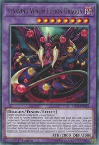 Starving Venom Fusion Dragon [LED5-EN052] Rare | The Time Vault CA