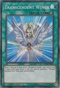 Transcendent Wings [AC19-EN022] Super Rare | The Time Vault CA