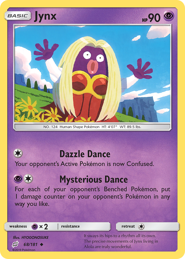 Jynx (68/181) [Sun & Moon: Team Up] | The Time Vault CA