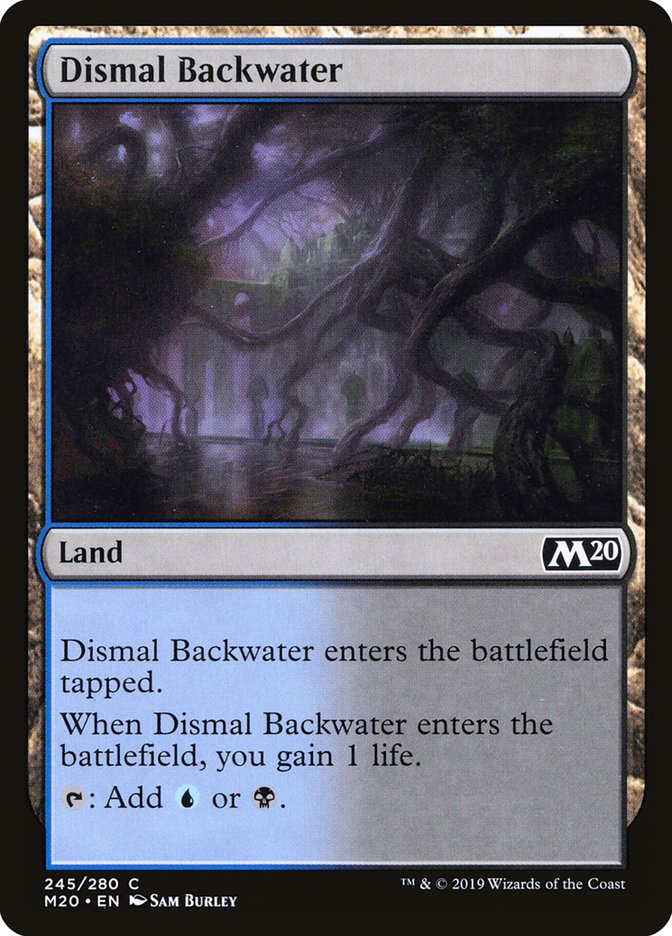 Dismal Backwater [Core Set 2020] | The Time Vault CA