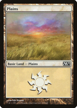 Plains (232) [Magic 2013] | The Time Vault CA
