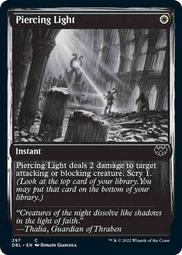 Piercing Light [Innistrad: Double Feature] | The Time Vault CA