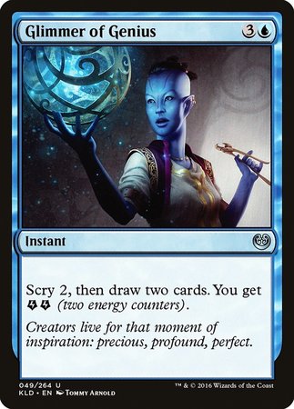 Glimmer of Genius [Kaladesh] | The Time Vault CA