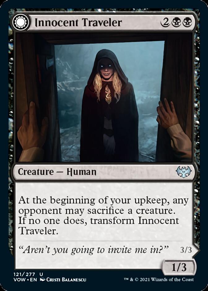 Innocent Traveler // Malicious Invader [Innistrad: Crimson Vow] | The Time Vault CA