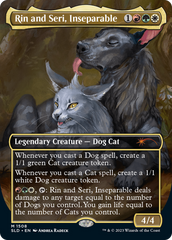 Rin and Seri, Inseparable (1508) // Rin and Seri, Inseparable [Secret Lair Commander Deck: Raining Cats and Dogs] | The Time Vault CA