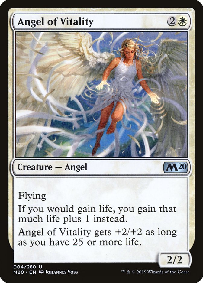 Angel of Vitality [Core Set 2020] | The Time Vault CA