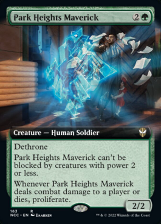 Park Heights Maverick (Extended Art) [Streets of New Capenna Commander] | The Time Vault CA