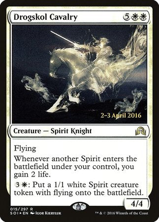 Drogskol Cavalry [Shadows over Innistrad Promos] | The Time Vault CA