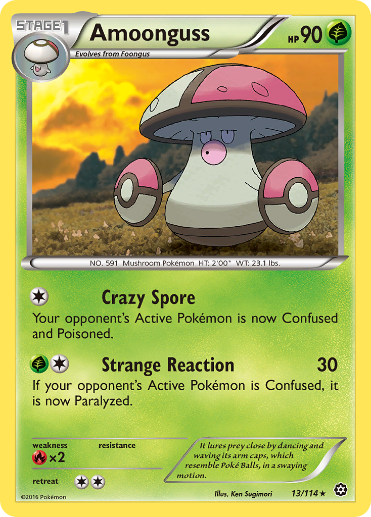 Amoonguss (13/114) [XY: Steam Siege] | The Time Vault CA