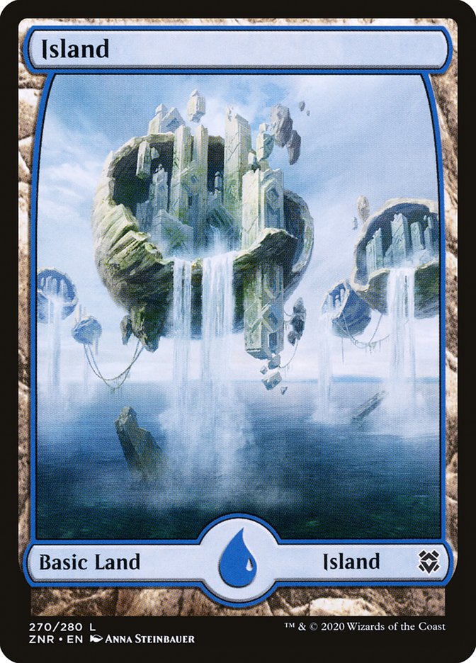 Island (270) [Zendikar Rising] | The Time Vault CA