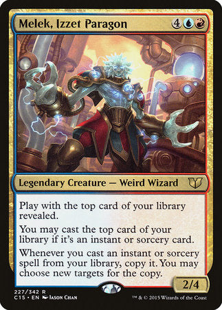 Melek, Izzet Paragon [Commander 2015] | The Time Vault CA