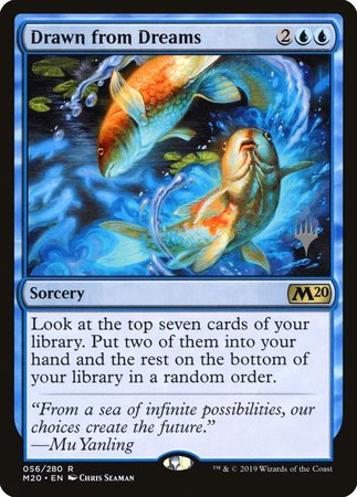 Drawn from Dreams [Core Set 2020 Promos] | The Time Vault CA