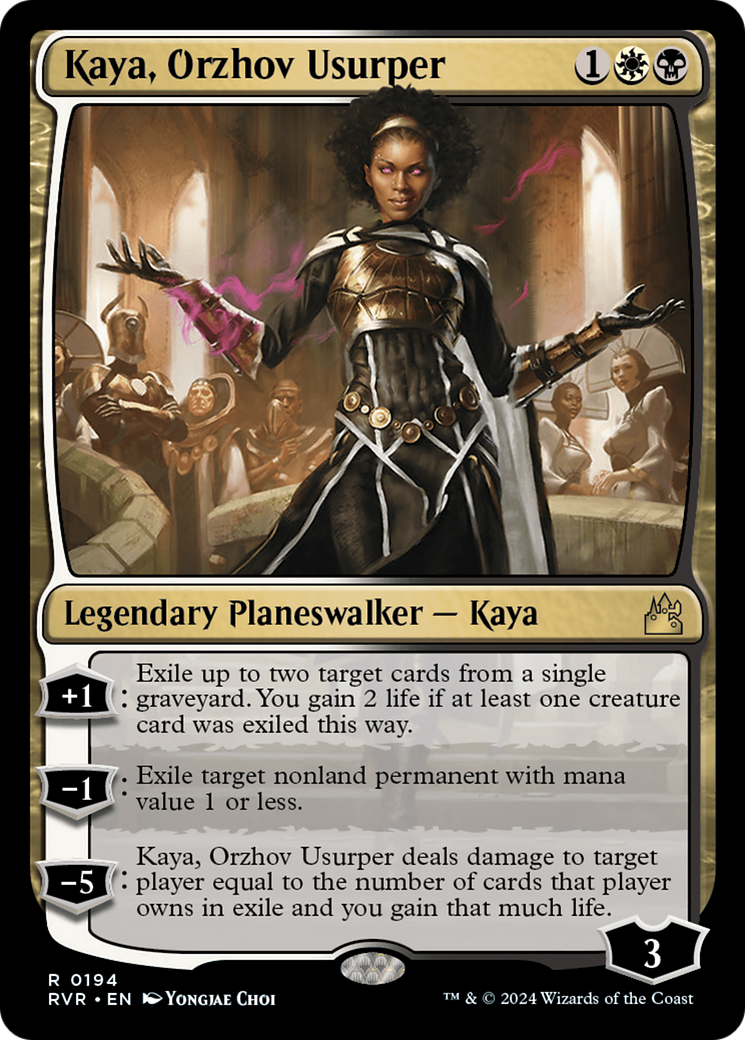 Kaya, Orzhov Usurper [Ravnica Remastered] | The Time Vault CA