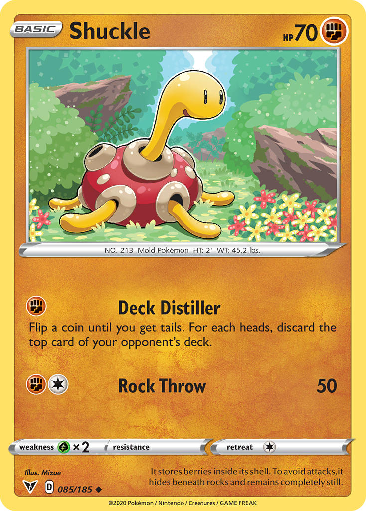 Shuckle (085/185) [Sword & Shield: Vivid Voltage] | The Time Vault CA