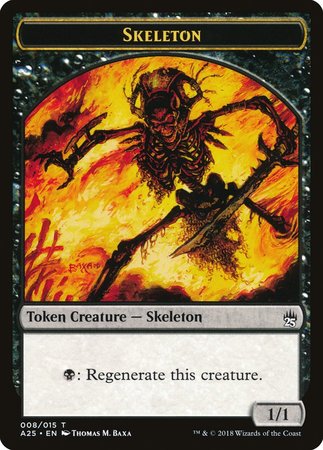 Skeleton Token (008) [Masters 25 Tokens] | The Time Vault CA