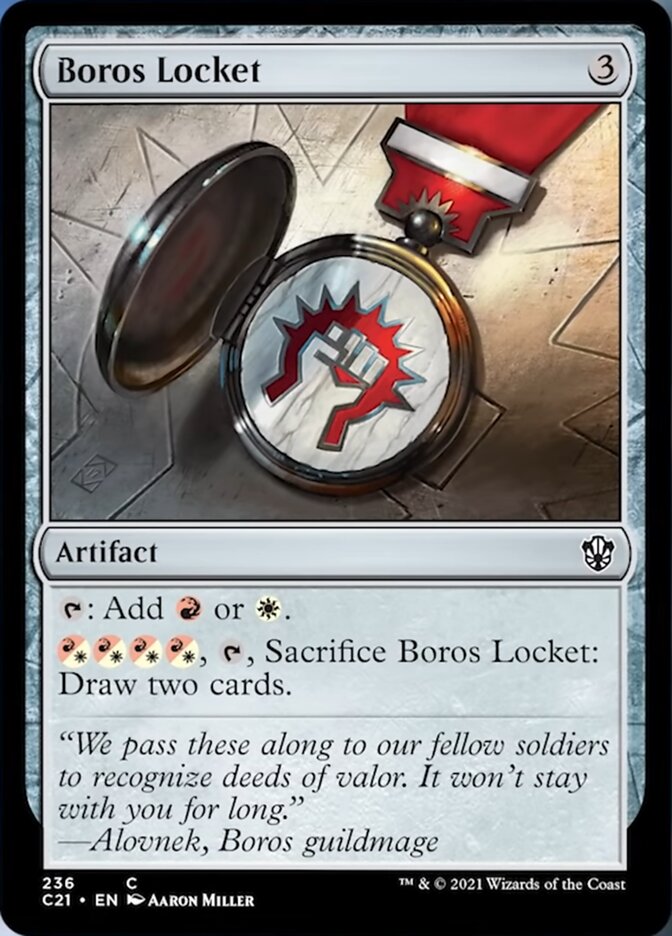 Boros Locket [Commander 2021] | The Time Vault CA