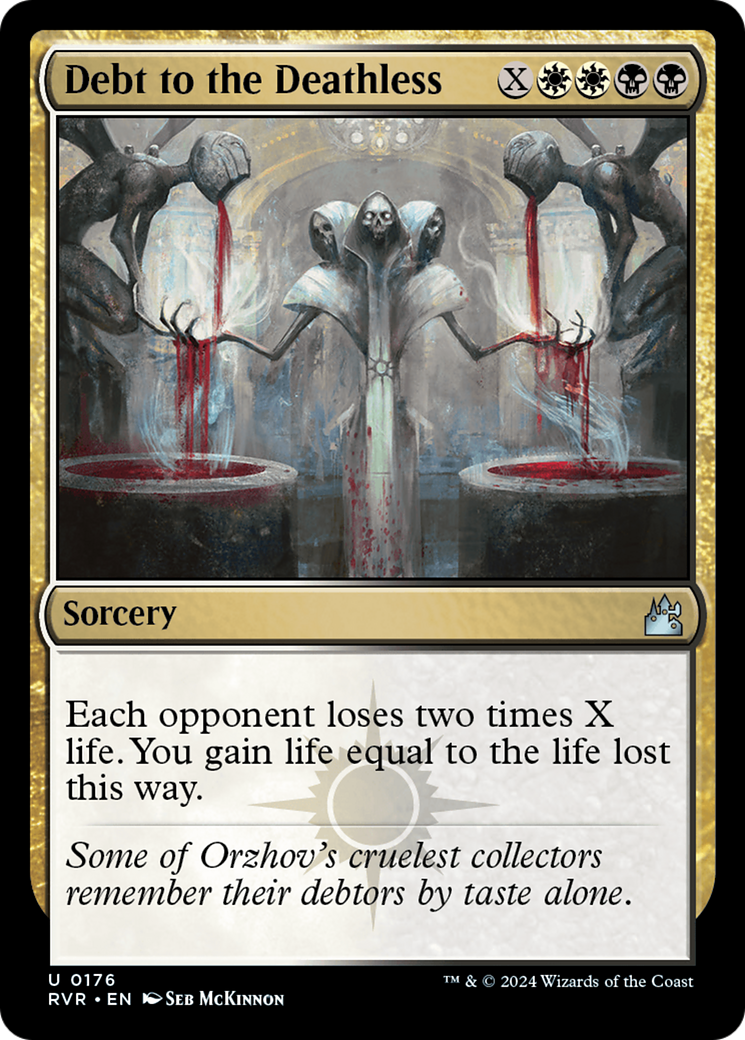 Debt to the Deathless [Ravnica Remastered] | The Time Vault CA
