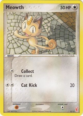 Meowth (4/12) [EX: Trainer Kit 2 - Plusle] | The Time Vault CA