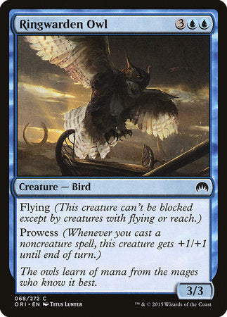 Ringwarden Owl [Magic Origins] | The Time Vault CA