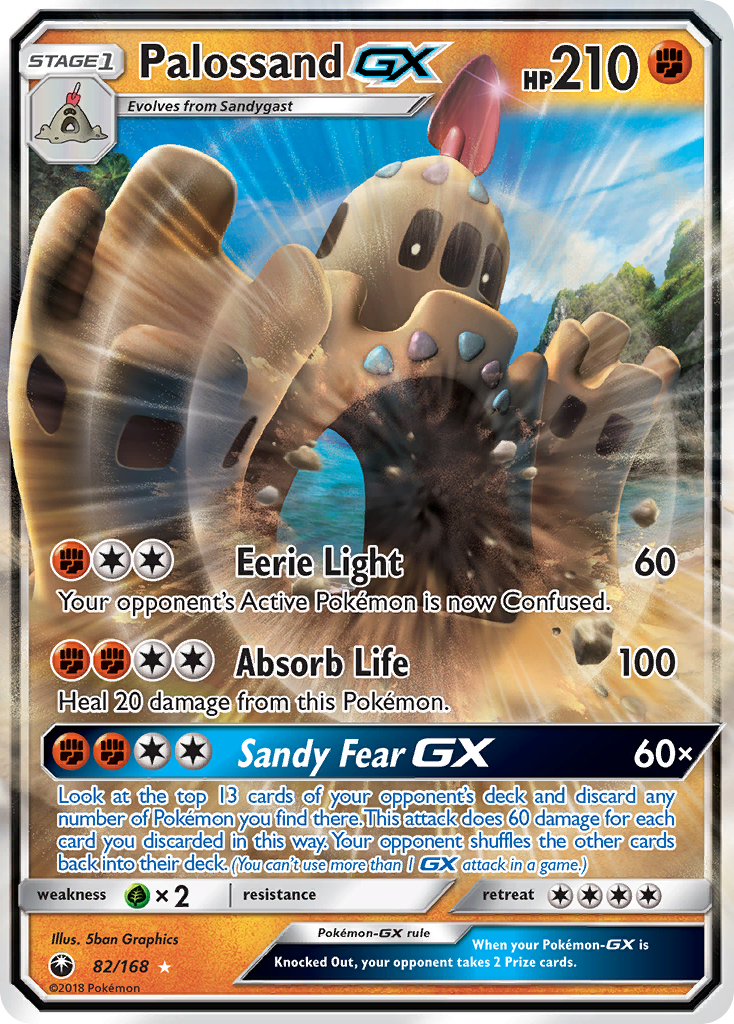 Palossand GX (82/168) [Sun & Moon: Celestial Storm] | The Time Vault CA