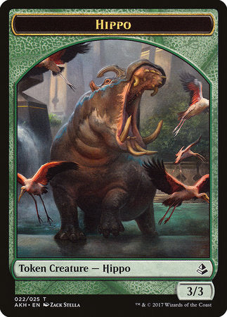 Hippo Token [Amonkhet Tokens] | The Time Vault CA