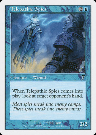 Telepathic Spies [Seventh Edition] | The Time Vault CA