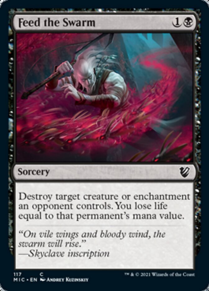 Feed the Swarm [Innistrad: Midnight Hunt Commander] | The Time Vault CA